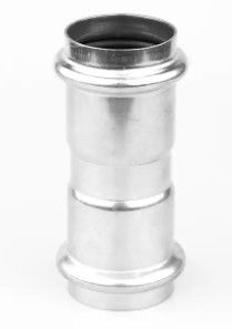 सेनेटरी प्रेस फ़िट नलसाजी फिटिंग DN15mm - DN50mm निकल सफेद रंग