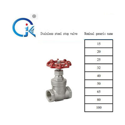 OEM 1000PSI स्टेनलेस स्टील गेट वाल्व ISO9000 प्रमाणीकरण पर्यावरण हितैषी