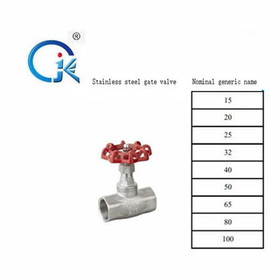 OEM 1000PSI स्टेनलेस स्टील गेट वाल्व ISO9000 प्रमाणीकरण पर्यावरण हितैषी