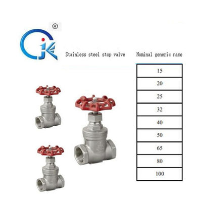 DN8 - DN100 2 पीस स्टेनलेस स्टील बॉल वाल्व 1000PSI 2 साल की वारंटी