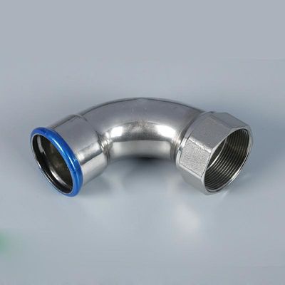 ASTM स्टेनलेस स्टील एल्बो पाइप फिटिंग सीमलेस 2Mpa