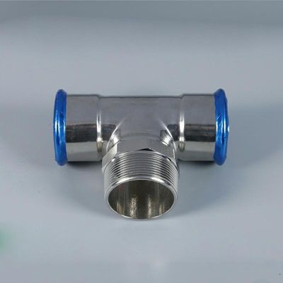 जस्ती एम प्रोफाइल प्रेस फिटिंग DN20-DN100 2 साल की वारंटी