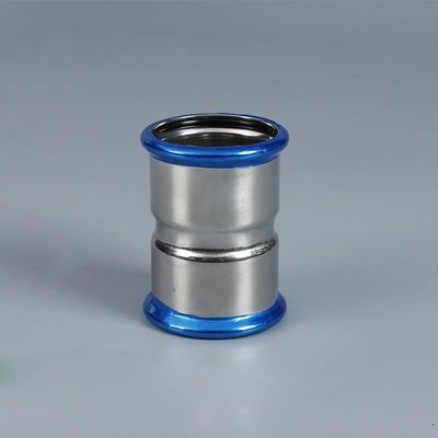 SS304L / SS316L स्ट्रेट कपलिंग फिटिंग, स्टेनलेस स्टील पुश फिट फिटिंग